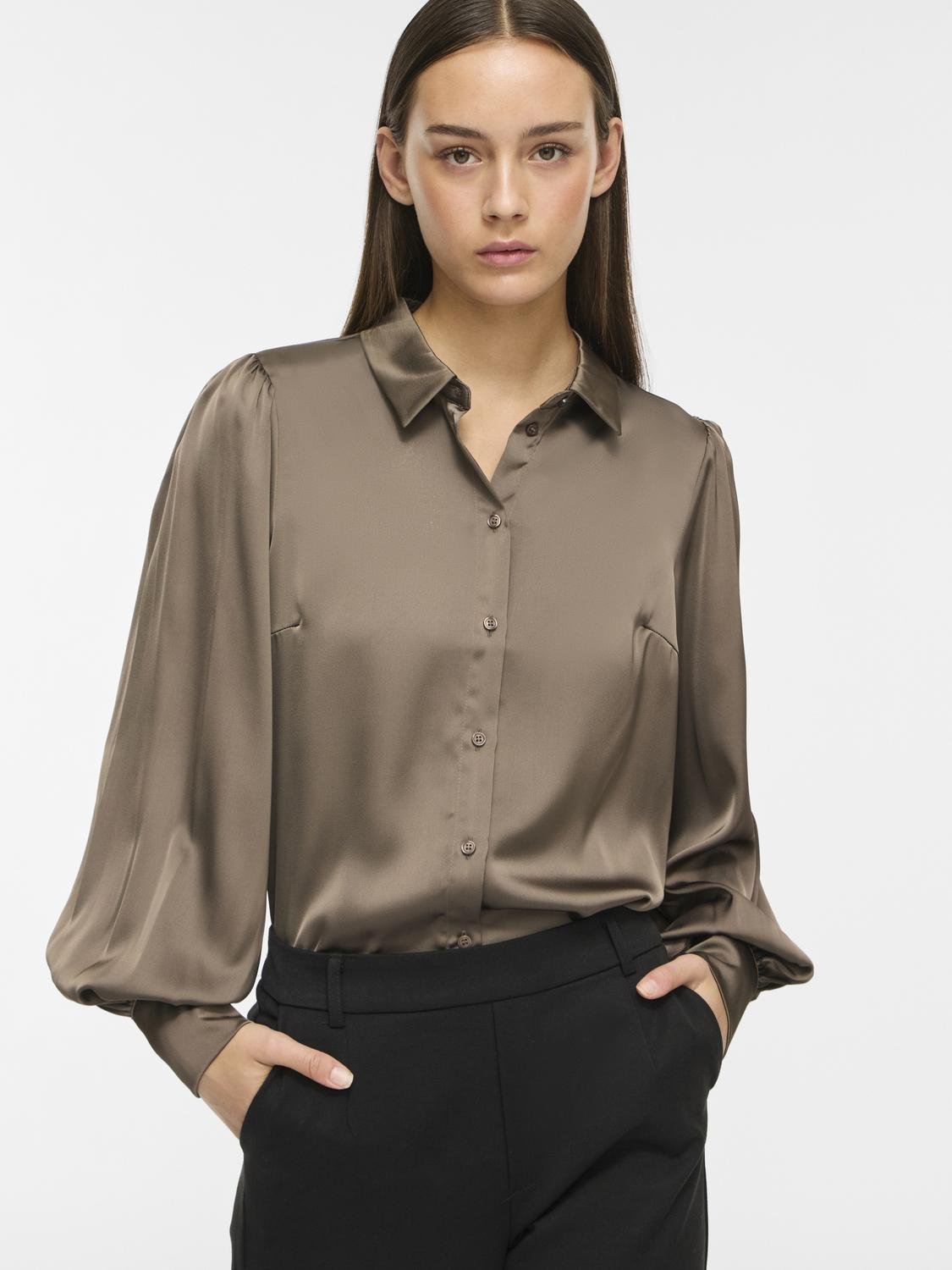 VIENNA Shirt - Falcon - VERO MODA & VILA Bergvik